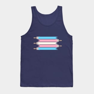 Paint Pride - Trans Flag Tank Top